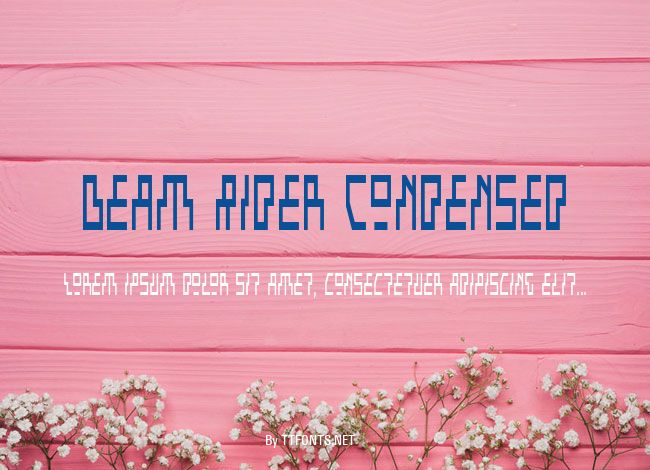 Beam Rider Condensed example